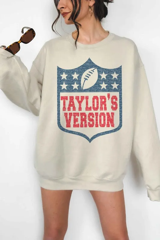 Taylor's Version OVERSIZED GRAPHIC SWEATSHIRT