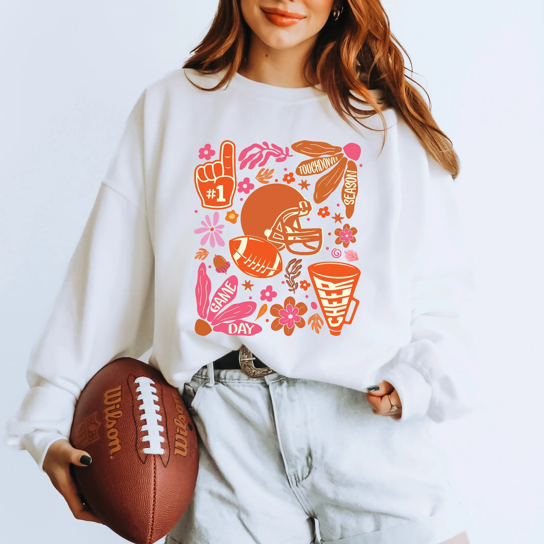 Touchdown Season Collage | Sweatshirt