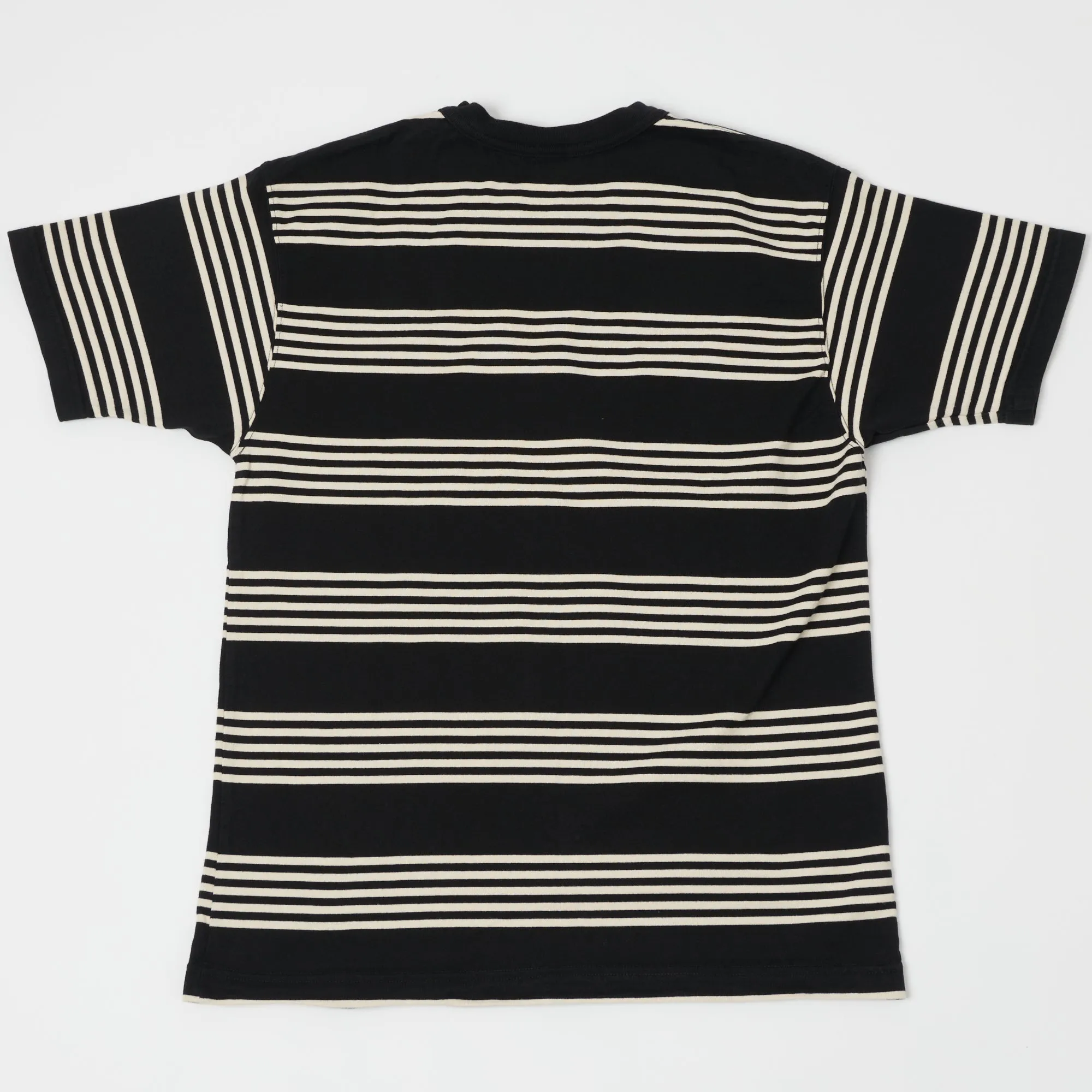 TOYS McCOY Multi Bordered Tee - Ivory/Black