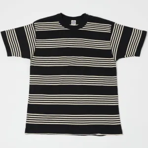 TOYS McCOY Multi Bordered Tee - Ivory/Black