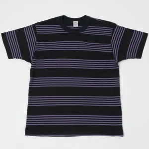 TOYS McCOY Multi Bordered Tee - Purple/Black