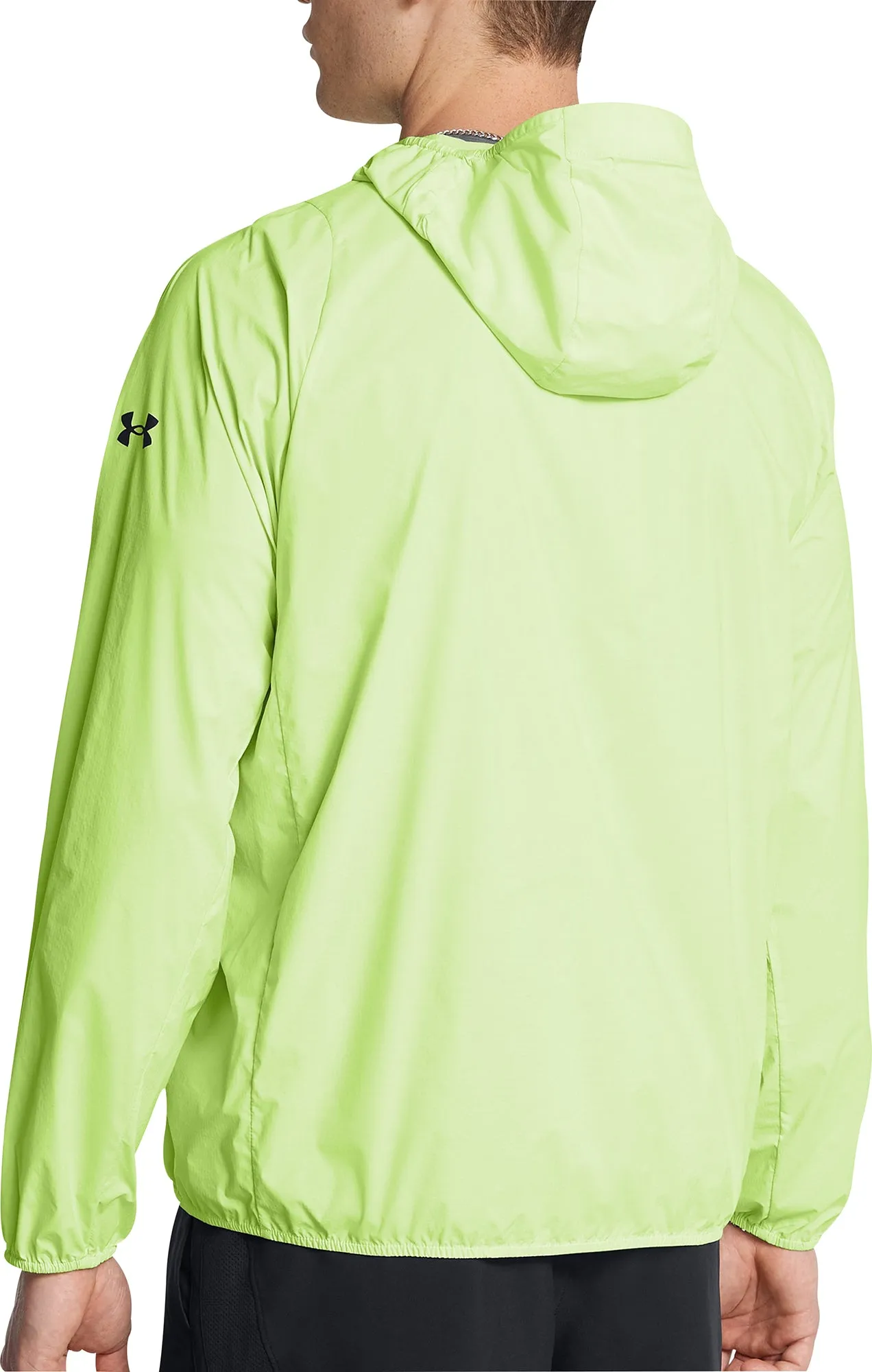 Under Armour Launch Lightweight Mens Running Jacket - Green