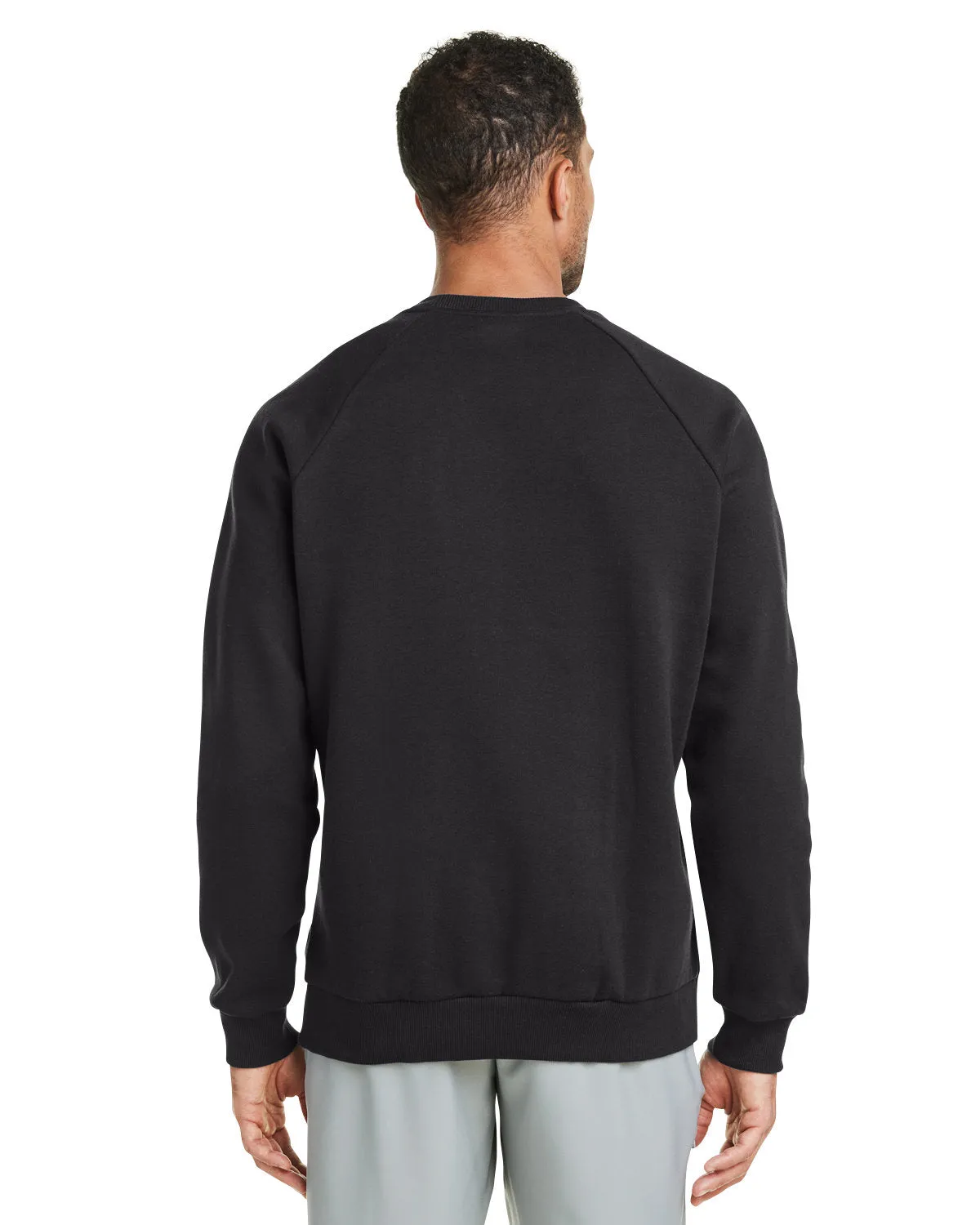 Under Armour Mens Rival Fleece Custom Sweatshirts, Black