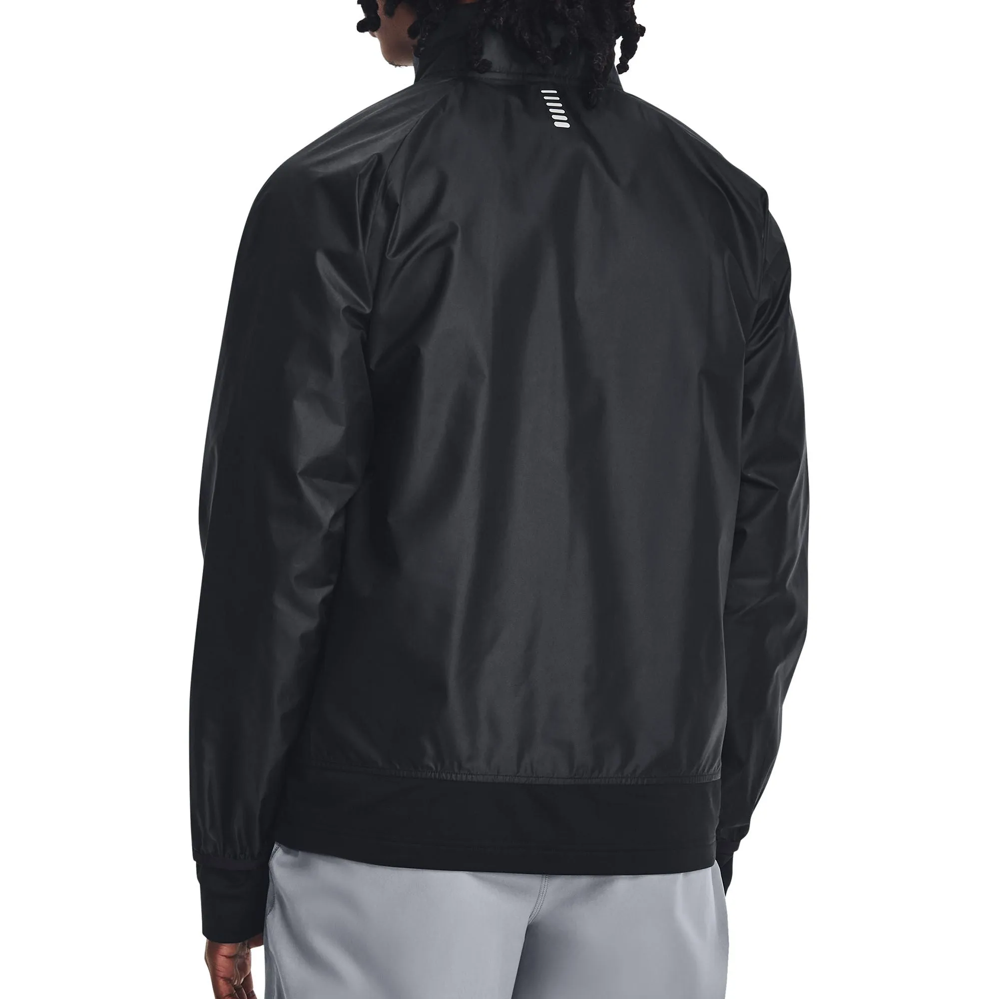 Under Armour Storm Insulated Hybrid Mens Running Jacket - Black