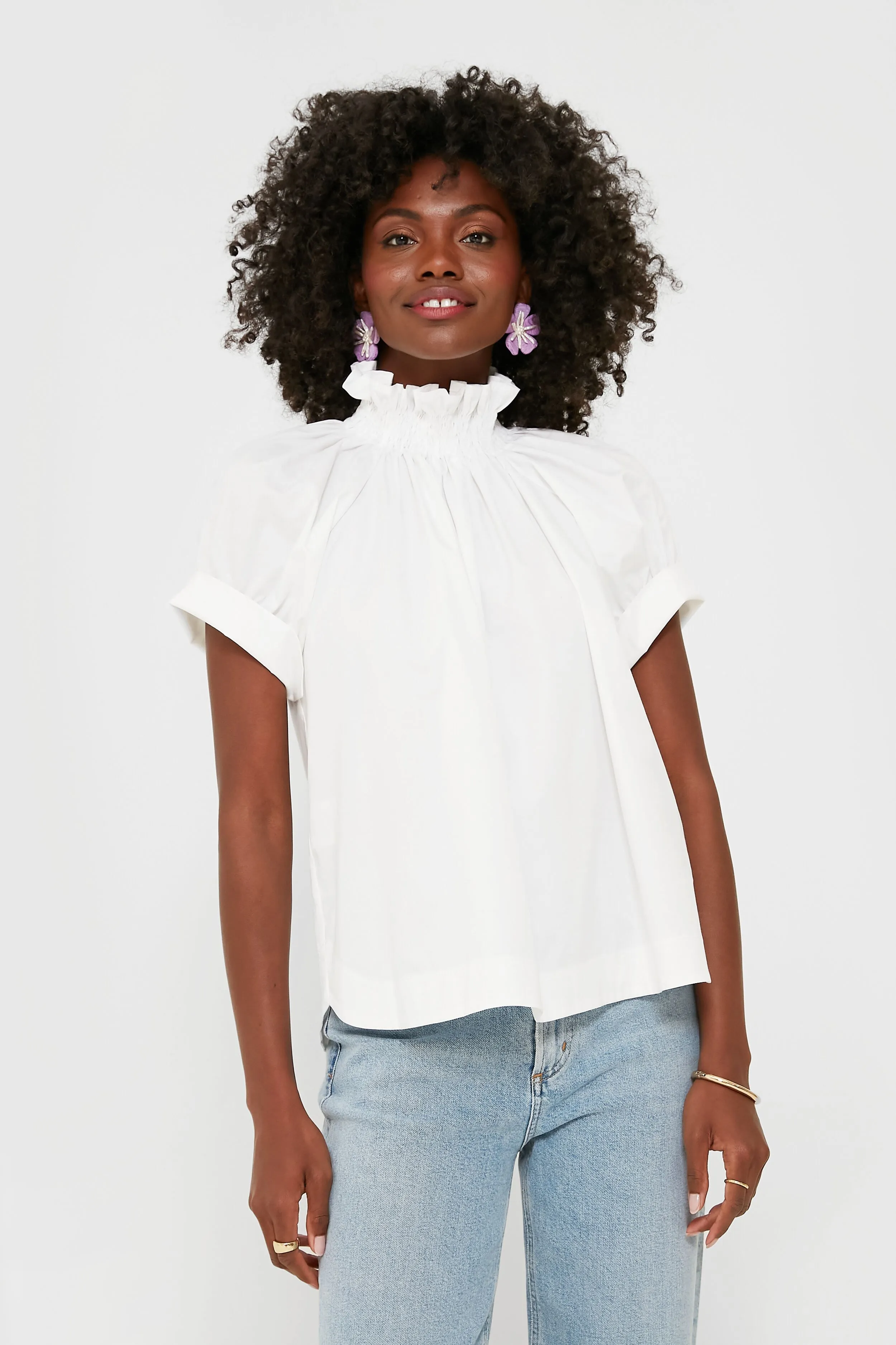 White Franka Top