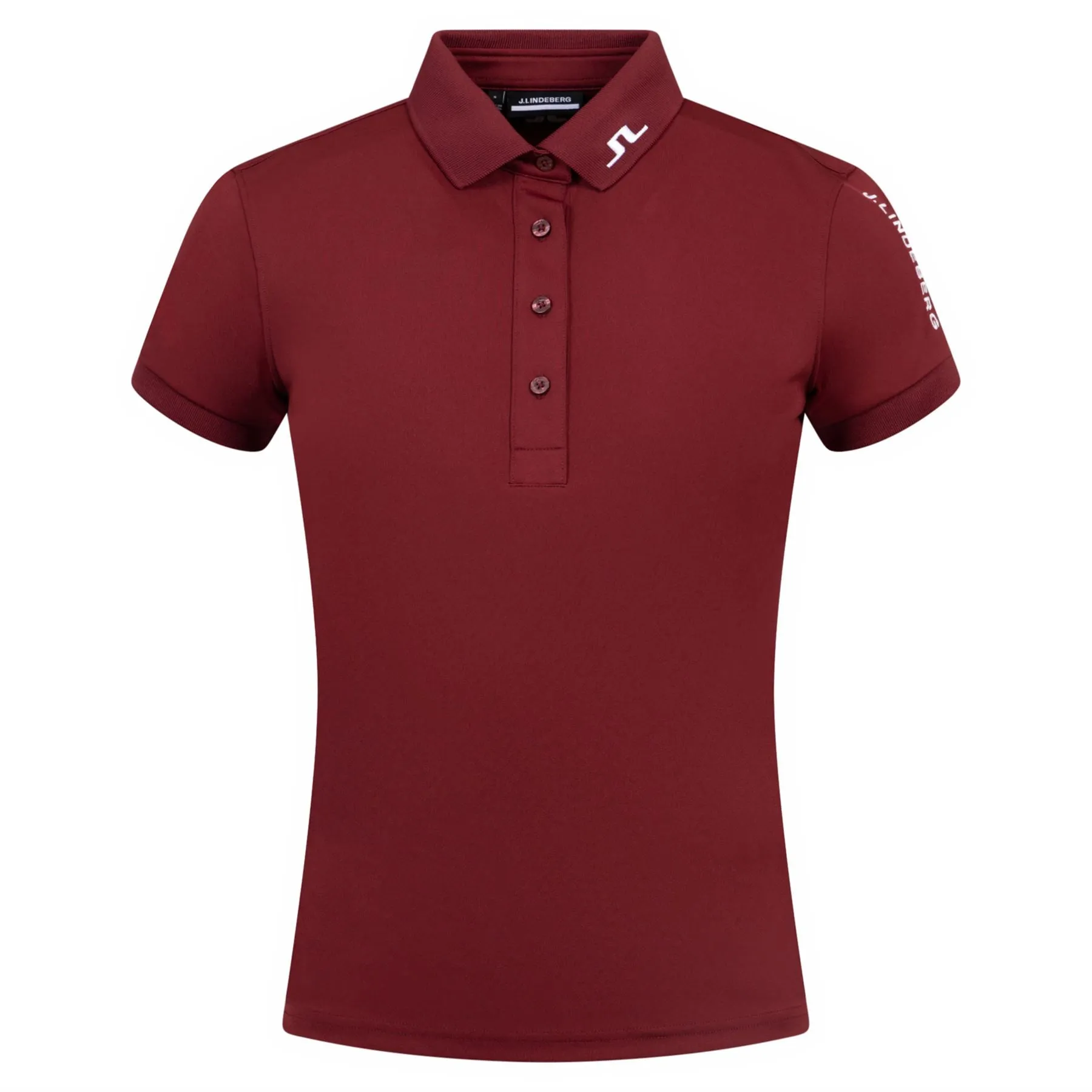 Womens Tour Tech TX Jersey Polo Cabernet - AW24