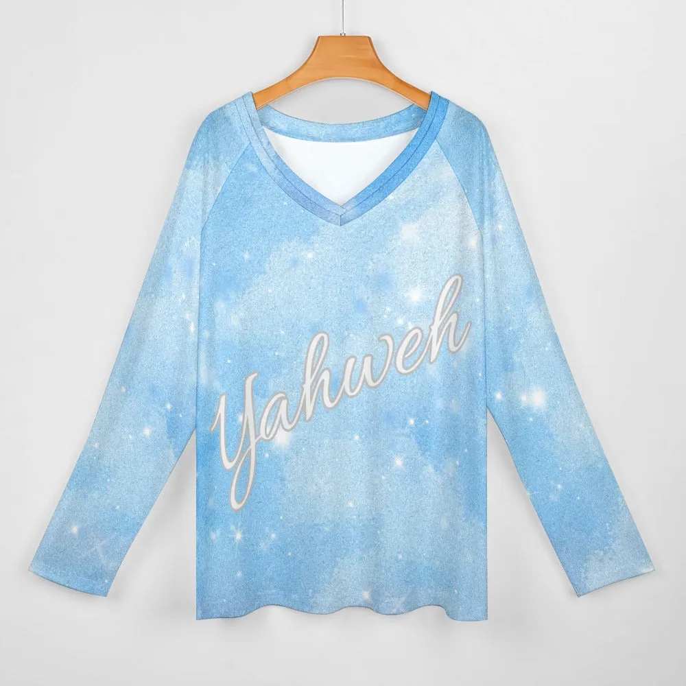 Yahweh Day Sky LS Tee